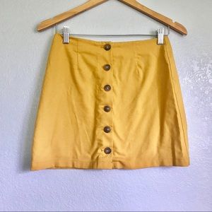 Forever 21 Button Down Skirt